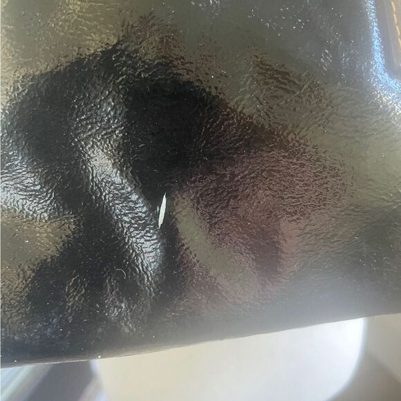 Dooney & Bourke Medium Chiara Patent Leather Drawstring Satchel Bag Black - Picture 16 of 16